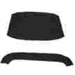 00631 Four Seasons 3 Bow 73 78 W X 6 Long Black Bimini Top Boat Cover Canvas Boot Only
