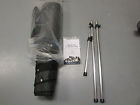 01353332164 Anp Angler Boat Cover Snap Poles Black Canvas Yam