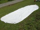 076826 Taylor Made Gray Cotton Canvas Competition Ski Boat Cover