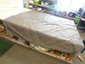 1007946 Bimini Top Cover Gray Black Marine Boat