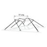 10341 Attwood Aluminum Bimini Top Frame 048903103411