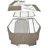 10401 Crownline Boats Boat Curtain Cover Kit Eclipse Xs Taupe Pc