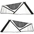 109187008 Crownline Boats Boat Side Curtains Ccr Sc Black Set Of