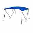 11001101-11001118 Msc 3 Bow Bimini Boat Top Cover With Rear Support Pole And Storage Boot