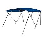 11001143-11001158 Msc Bow Bimini Boat Top Cover With Rear 695638299188