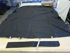 110309905 Crownline Bow Rider Cockpit Cover Black Boat