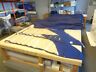 114867r46 Rinker Bowrider Cockpit Cover Side Curtain Pair Blue Marine Boat