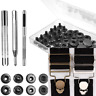C3309k-11-n 12 Sets Heavy Duty Leather Snap Fasteners Kit 15mm Metal Gun Color