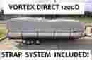 1200d Grey1200d-28ultra Vortex New Super Heavy Duty Grey 28 Ft Ultra 4 Pontoon Deck Boat Cover