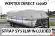 1200d Tan1200d-18ultra Vortex New Super Heavy Duty Beige 18 Ft Ultra 4 Pontoon Deck Boat Cover