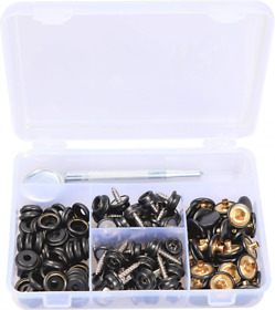 Yxhsak150p 150pcs Stainless Steel Marine Grade Socket Canvas Snaps Kit