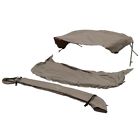 16begcwnn1-3t0aa-l48 Bennington Pontoon Boats Boat Bimini Top Taupe