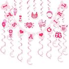 17014 Lucky Party Its Girl Banner Baby Shower Swirl 6971024938713