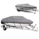 17ft-19ft Cover V-hull Gray Trailable Waterproof Fishing Bout Us-stock Usa Ski