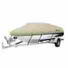 20-087-122401-00 Classic Accessories Dry Guard Tan Dryguard Waterproof Boat Cover Model E