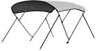 20105 Leader Accessories Grey Bow Bimini Boat Tops Includes 695639814359