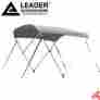 20105015 Unbranded New 600d Grey 3 Bow Waterproof Bimini Top Boat Covers 6l X 46 H 85-90w