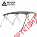 20105018 Unbranded Deluxe 600d Solution Dyed 4 Bow Square Pontoon Bimini Top 8l X 54 H 91 96 W