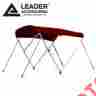 20105033 Unbranded New 600d Burgundy 3 Bow Waterproof Bimini Top Boat Covers 6l X 46 H 54 60 W