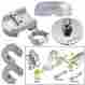 20801 Tecnoseal Anode Kit Merc Alpha 1 Gen 2 W Hardware Zinc Poly