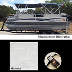 144269 22 Barge Oem Party Ft Sun Boat Cover Tracker Pb22 2008 White