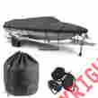 254cm Brand New 22ft 670 X 600d Waterproof Boat Cover Trailerable Fishing Ski Black