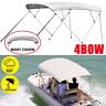 Nv600 3 Bow 4 Boat Bimini Top Cover Sun Shade Canopy 6ft 8ft Long