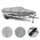 33btc001-2022ft-09 Yessources 20 21 22 Trailerable Fish Ski Boat Cover 600d Waterproof Beam 100 V-hull Gray 637509401986