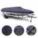 33btc003-1719ft-03 Yessources 17 18 19 Trailerable Fish Ski Boat Cover 600d V-hull Beam 95 W Oxford Bag Blue 637509402037