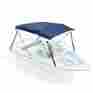 33btc005-4bow6772-03 Yessources Premium 4 Bow Bimini Top Boat Cover 67 72 600d Oxford Uv Waterproof 8 Blue 640671044813