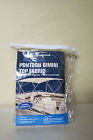 " 369wv Boot Bimini White 88-96 Fabric Top Attwood Vinyl Pontoon Width
