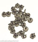 .375 Marine Fastners Canvas Male Snap Studs Chrome Stickers
