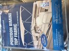 379pgy Attwood Traditional Pontoon Bimini Top Fabric For Tubing 022697037985