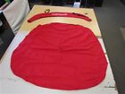 393604 Chaparral Ssi Sunbrella Tower Bimini Top Boot Red Boat