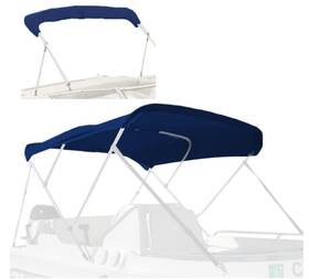 Bt-3nv-78-n 3bow 3 Bow Fade And Crack Resistant Bimini Top Replacement Cover Navy 6ftl 73 Inch -78 W New