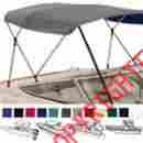 3bt5406046g Elite Marine 3 Bow Medium Profile Bimini Tops For Boats Fits 72 L 46 H 54 To 60 Wide
