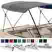 3bt6106654g Elite Marine 3 Bow High Profile Bimini Tops For Boats Fits 54 H X 72 L 61 To 66 Wide