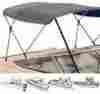 3bt9109636g Elite Marine 3 Bow Low Profile Bimini Tops For Boats Fits 72 L X 36 H 91 To 96 Wide