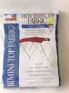 406a04 Fabric Carver Wow Part 3-bow Save 6 Blue Bimini Top