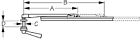 412601-1 Line Hand Sea-dog Brass Wiper Chrome
