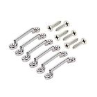 43237-2 Stainless Steel Bimini Top Strap Pad Eye Footmans 615200850357