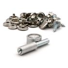 4337005958 Boat Cover Upholstery Snap Buttons Stud Screws Marine 691218643761