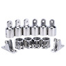 4350160237 Bow Bimini Top Fittings Fit Leaningtech Boat 614019642917