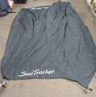 43942-14 Sun Tracker Bass Buggy Black Aft Bimini Cover Marine Boat
