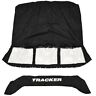 684457-14 45739-14 - Dowco Tracker Boat Bimini Curtain Set Targa Wt Black