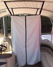 53006 Carver Industries Universal Boat Bimini Top Adjustable Privacy Curtain Changing