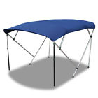 601883001 Max Motosports Bimini Bow Top Boat Cover Blue With Rear