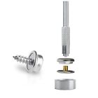 613852440537 Ymaiss Fastener Screw Snaps Kit Marine Grade With