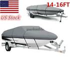 210d 615284656333 Unbranded Trailerable Boat Cover Waterproof Fish Ski Beam