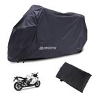 634974338113 Unbranded Motorcycle Helmet Cover Black Bike Waterproof Outdoor